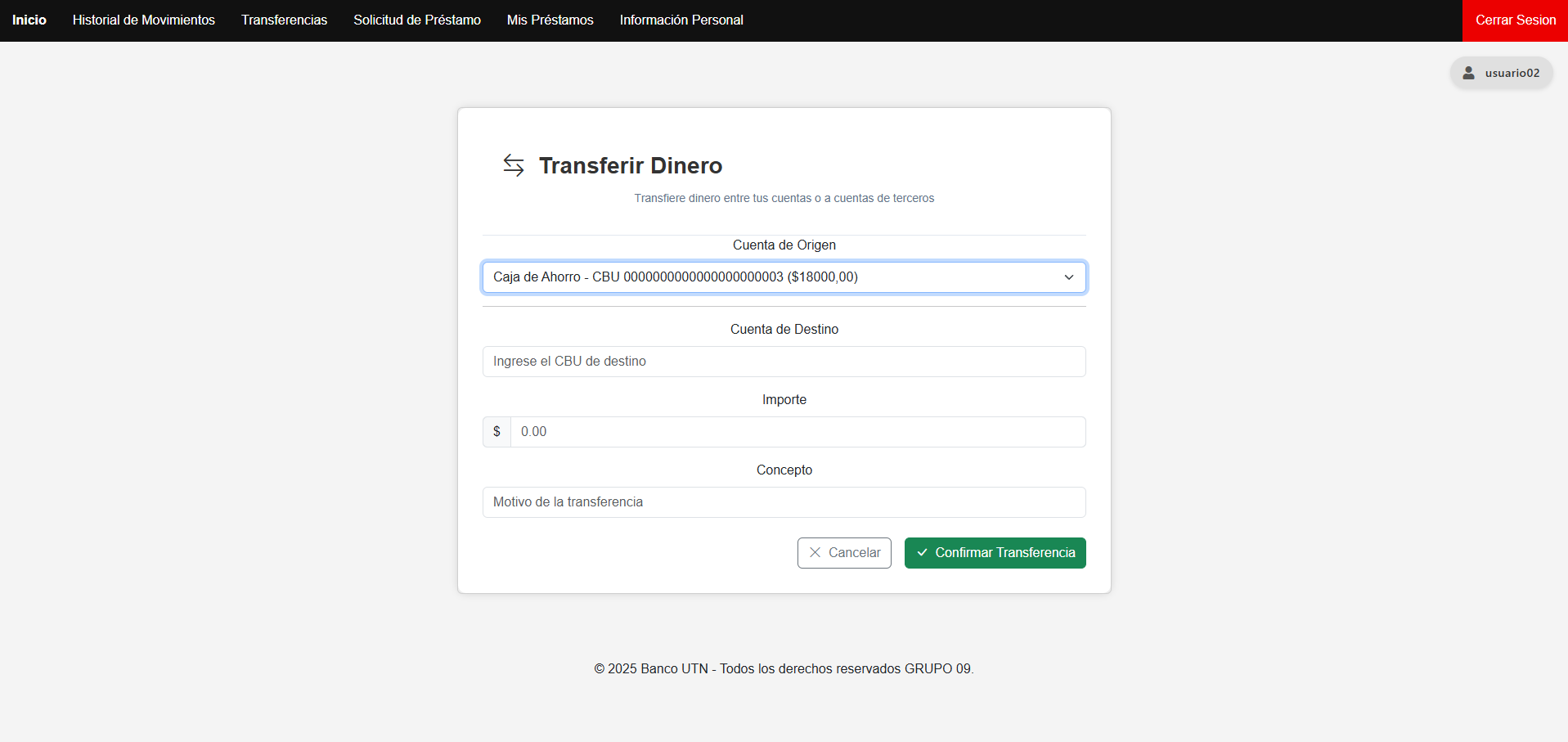 Sistema de Stock en desarrollo
